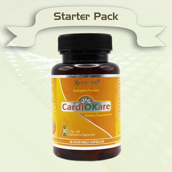 CardiOKare|Herbal Blood Pressure Support|12+ Years of Trust|60 Veg Capsules Starter Pack
