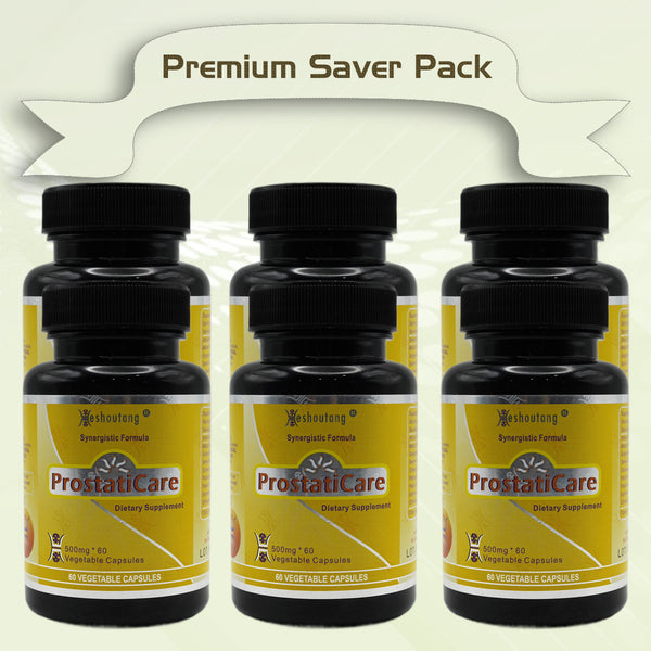 ProstatiCare|Herbal Prostate Cleanser|12+ Years of Trust|360 Veg Capsules Premium Saver Pack