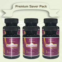 BloodDetox – Herbal Blood Cleanser for Total Wellness|360 Veg Capsules Premium Saver Pack