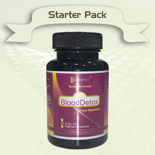 BloodDetox – Herbal Blood Cleanser for Total Wellness|60 Veg Capsules Starter Pack