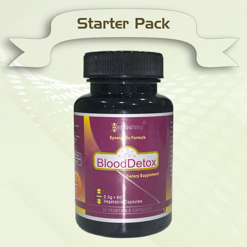 BloodDetox – Herbal Blood Cleanser for Total Wellness|60 Veg Capsules Starter Pack