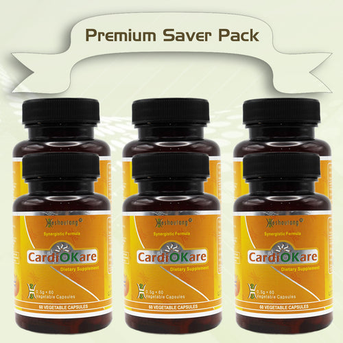CardiOKare|Herbal Blood Pressure Support|12+ Years of Trust|360 Veg Capsules Premium Saver Pack
