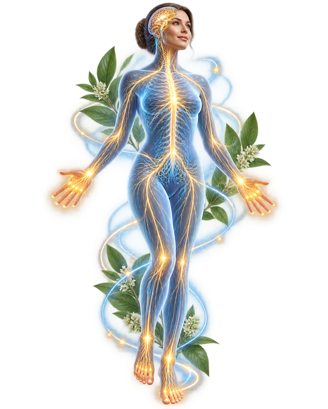 NeuroRevive nerve support illustration