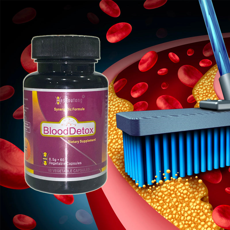 BloodDetox – Herbal Blood Cleanser for Total Wellness|360 Veg Capsules Premium Saver Pack