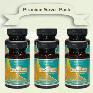 HepaStopForte – Market-Proven Herbal Liver System Cleanser|12+ Years Trust|360 Vagetable Capsules Premium Saver Pack