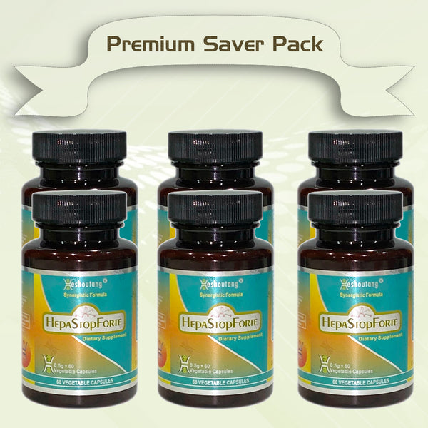 HepaStopForte – Market-Proven Herbal Liver System Cleanser|12+ Years Trust|360 Vagetable Capsules Premium Saver Pack
