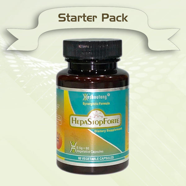 HepaStopForte – Market-Proven Herbal Liver System Cleanser|12+ Years Trust|60 Vagetable Capsules Starter Pack