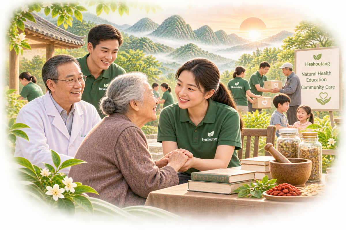 Heshoutang community care and social contribution