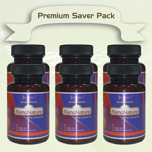 RenoNature|Market Proven Herbal Kidney System Optimizer|For Lower Back Weakness|Gentlemen's Energy Booster|360 Veg Capsules Premium Saver Pack