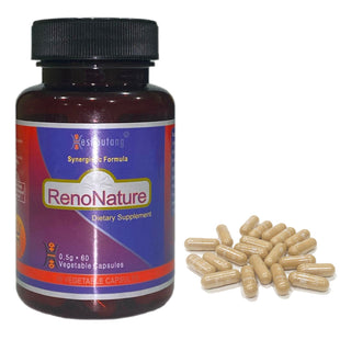 RenoNature|Market Proven Herbal Kidney System Optimizer|For Lower Back Weakness|Gentlemen's Energy Booster|180 Veg Capsules Trio Value Pack
