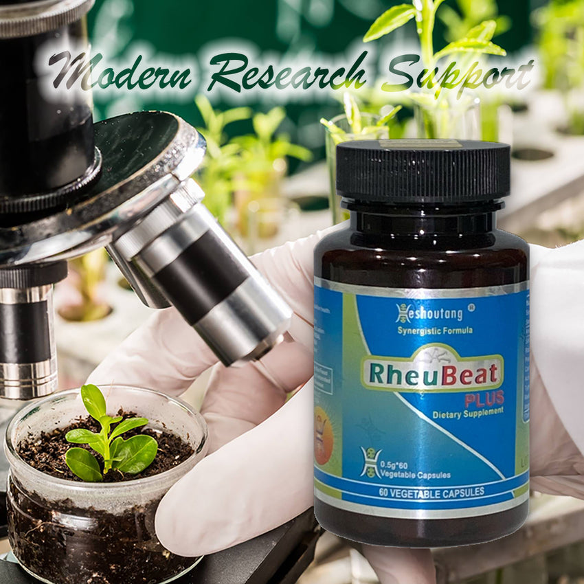RheuBeatPlus – Market-Proven Herbal Blood Flow Optimizer|Support Circulation, Relieve Pain, and Boost Cardiovascular Health Naturally|360 Vagetable Capsules Premium Saver Pack