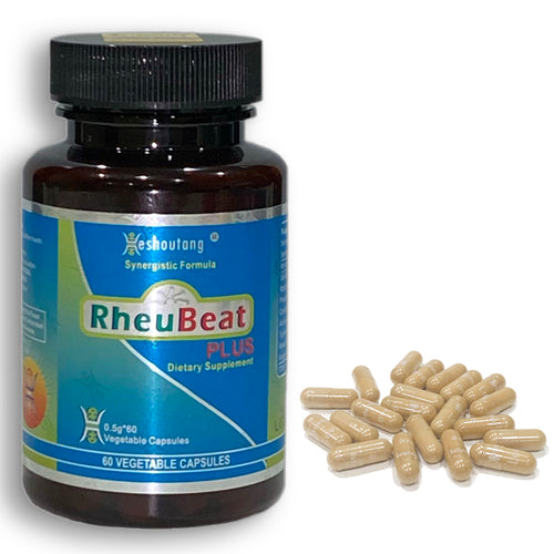 RheuBeatPlus – Market-Proven Herbal Blood Flow Optimizer|Support Circulation, Relieve Pain, and Boost Cardiovascular Health Naturally|180 Vagetable Capsules Triple Value Pack
