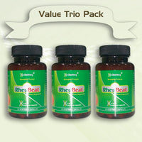 RheuBeat|Market Proven Herbal Joints Strengthener for People Who Have Arthritis &amp; Weak Joints | 180 Veg Capsules | Value Trio Pack