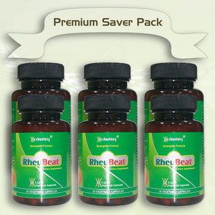 RheuBeat|Market Proven Herbal Joints Strengthener for People Who Have Arthritis &amp; Weak Joints | 360 Veg Capsules | Premium Pack