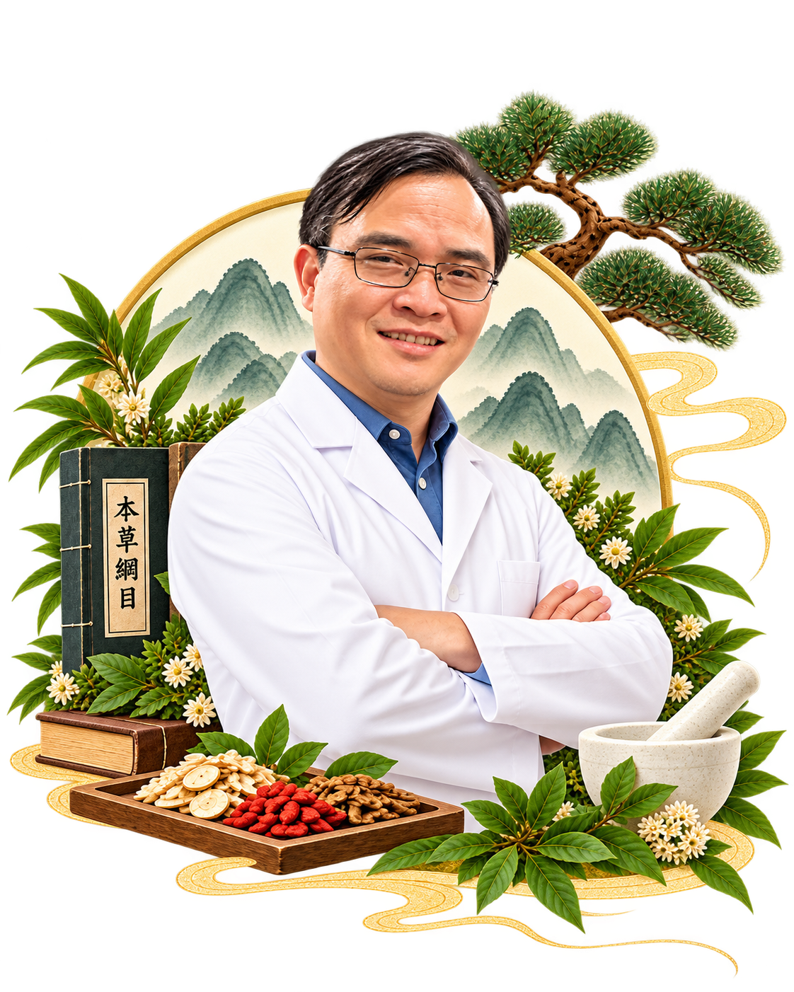 鹤寿堂创始人照片或企业历史插图