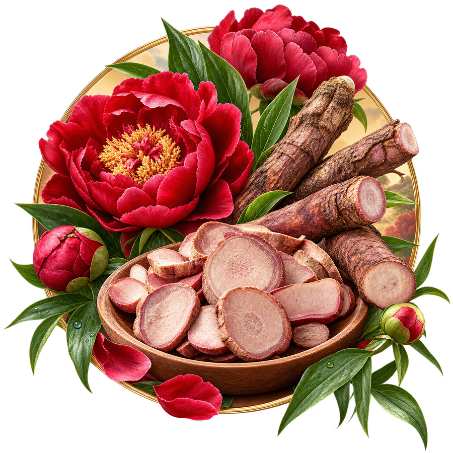 Red Peony Root