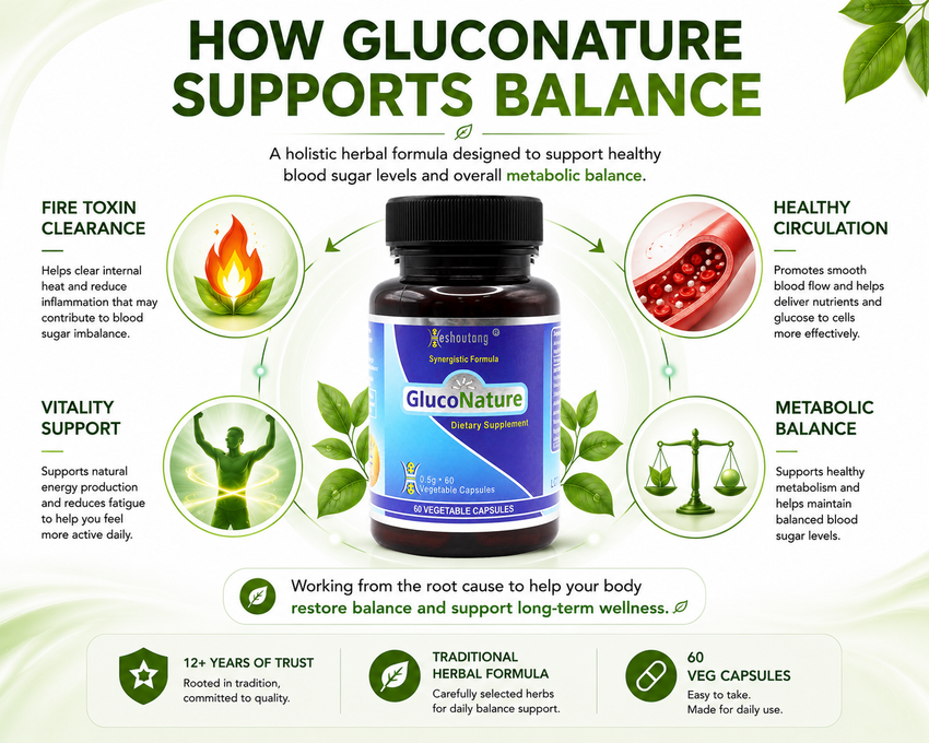 GlucoNature® Blood Sugar Balance Support