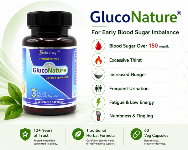 GlucoNature® Blood Sugar Balance Support