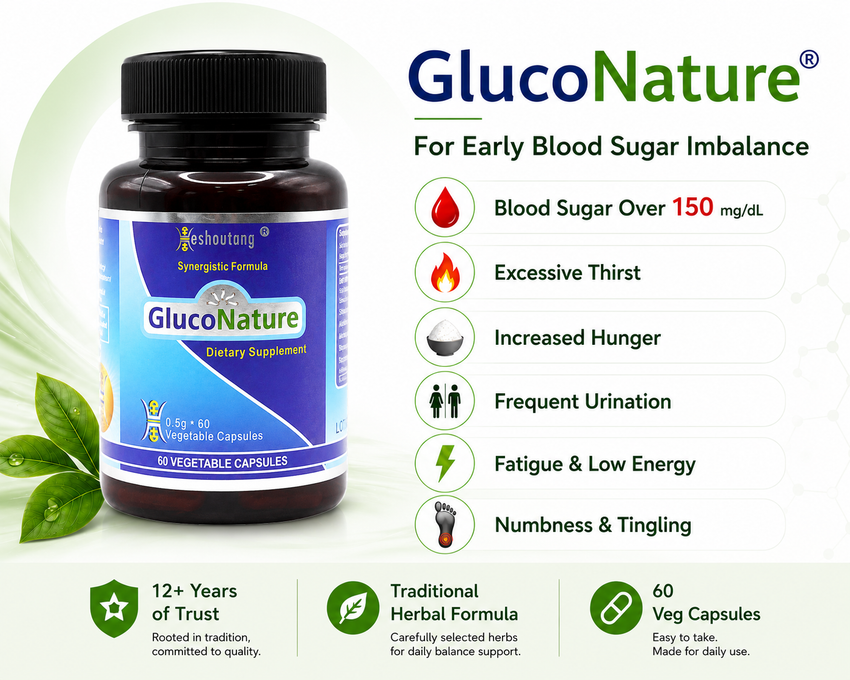 GlucoNature® Blood Sugar Balance Support