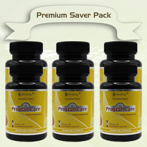 ProstatiCare|Herbal Prostate Cleanser|12+ Years of Trust|360 Veg Capsules Premium Saver Pack
